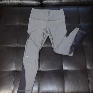 Grey and Mesh Under Armour Leggings